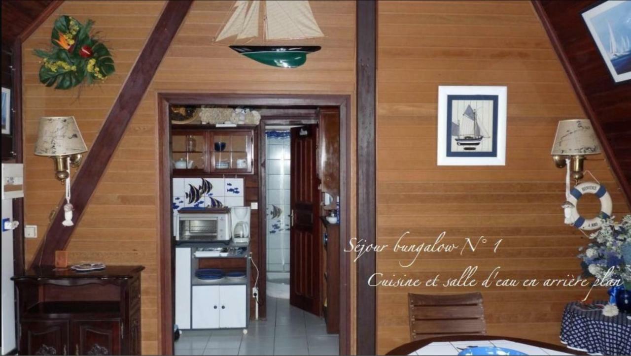 Les Bungalows De La Plage ลา ทรินิเต ภายนอก รูปภาพ